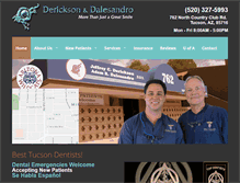 Tablet Screenshot of drderickson.com